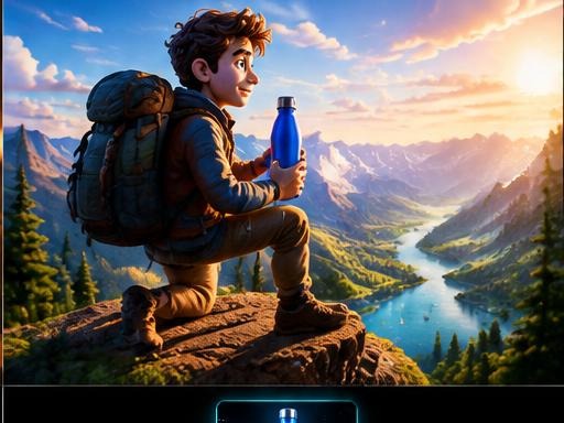 Ilustración conceptual: animación 3d